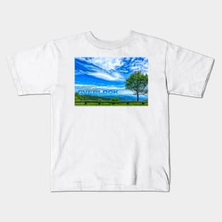 Blue Ridge Parkway Great Valley Overlook Kids T-Shirt